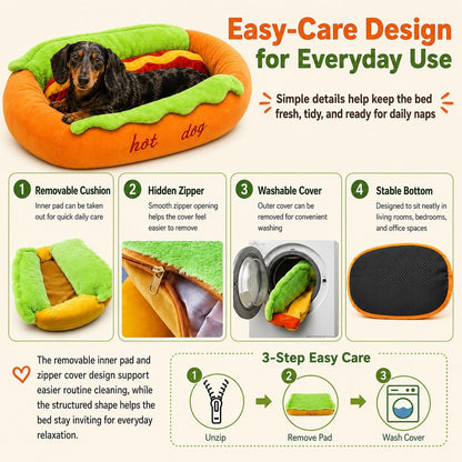 DoggoBun™ Hot Dog Bed