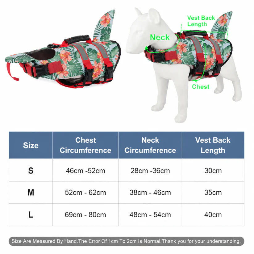 FinPup - Life Jacket With Chin Rest
